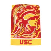 USC Trojans Tommy Head Painted Garden Flag